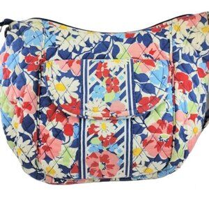 Vera Bradley Summer Cottage Crossbody Shoulder Bag